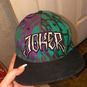 Suicide Squad/ JOKER Fitted Hat Medium/Large